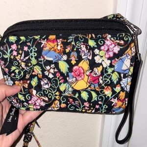 Disney Vera Bradley Multicolor Floral All in One Cross Body Bag - rare find!
